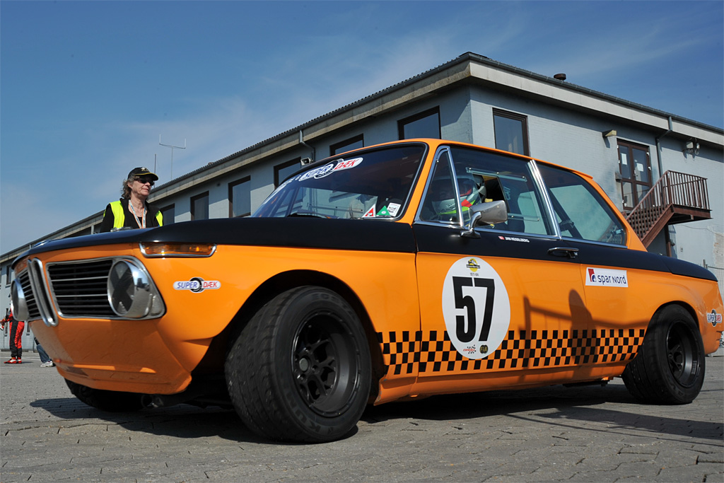 Jan Heiselberg var en af vinderne på Ring Djursland, da der blev kørt Classic Car Meeting
(Foto: Morten Alstrup)